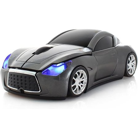 Langaton urheiluautohiiri, langaton työpöydän kannettava tietokonehiiri 2,4 GHz optinen hiiri, Windowsille, Linuxille ja Mac OS:lle