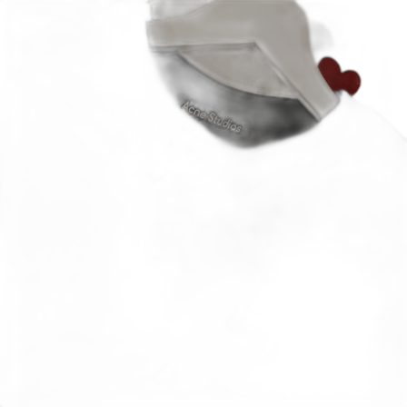 Svart t-shirt från Acne Studios