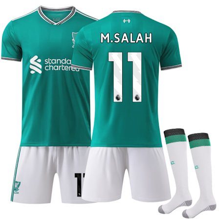 2025-2026 Liverpool Tredje Barn Fotballskjorte Kit Nr. 11 Salah S