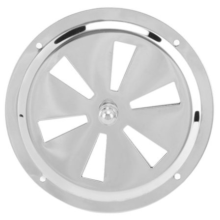 Veneen perhosventtiili Marine Caravan Grille Pyöreä Louvre Hytin ilmanvaihto Ilmanvaihtoventtiilit Gill-levy meriveneille