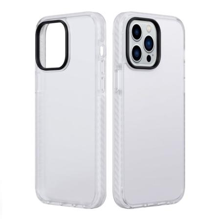iPhone 15 Pro Max Stöttåligt TPU Mobilskal - Vit White