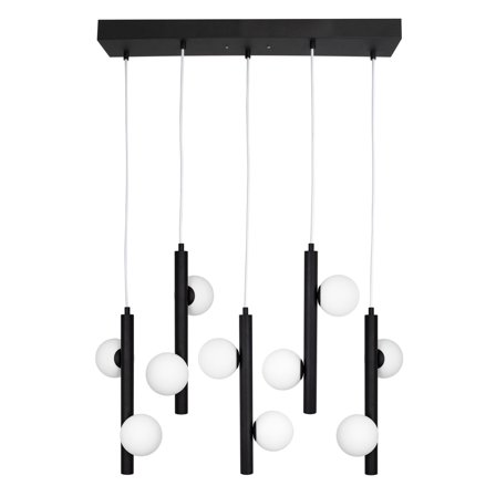 Globen lighting Pearl 5 -riippuvalaisin, musta