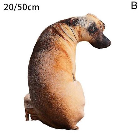Söpö koira -pehmolelu täytetty tyyny, saatavilla erilaisia kuvioita