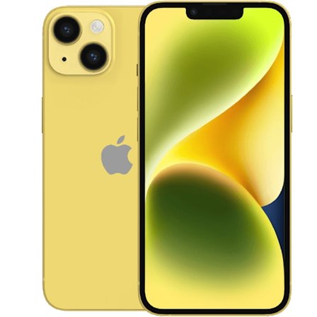 Apple iPhone 14 Yellow 128 GB Klass A Nytt batteri (refurbished)