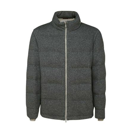 Brunello Cucinelli Down Jakke Grå, Herre