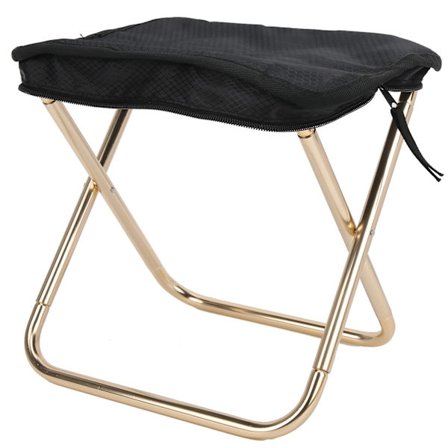 Sammenklappelig skammel i aluminiumslegering, udendørs camping, fiskeri, vandreture, grill, bærbar skammel