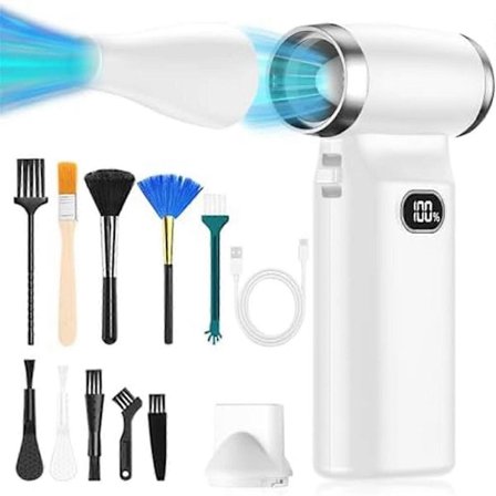 110000RPM Sähköinen Ilmapuhallin, Näppäimistön Puhdistaja Toimistoon, B