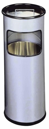 DURABLE Trash Can 17 L Round Metal
