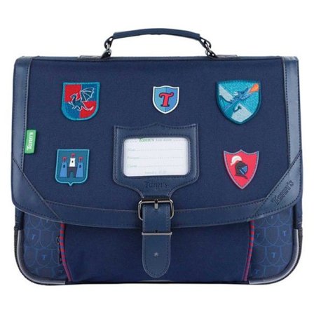 Skolryggsäck - Tann's - Lancelot - Blå - 35cm - Återvunna flaskor - Kille