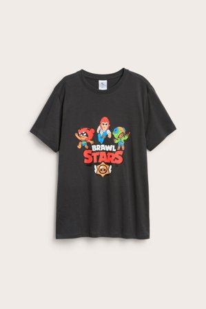 Kappahl | T-shirt Brawl Stars | Svart