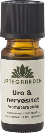 Urtegaarden Uro Og Nervøsitet 10 ml, Sport & Velvære, Sport & Velvære, Restitution & Massage
