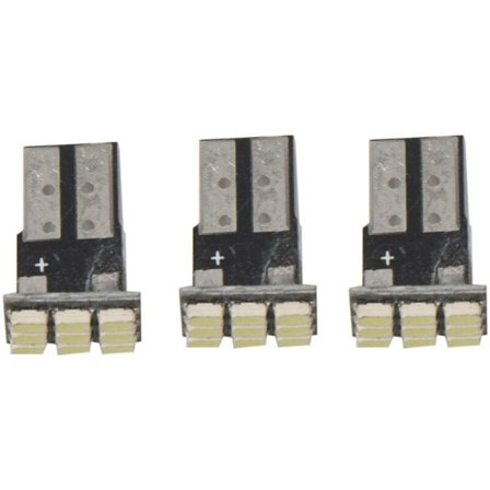 10 st T10 194168 W5W 1206 SMD 9-LED-panel glödlampor vitt ljus för bil Canbus