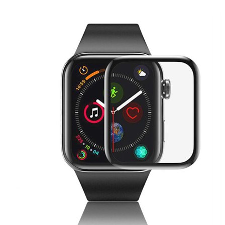 Skærmbeskytter - Apple Watch 44mm - Dækkende Glas