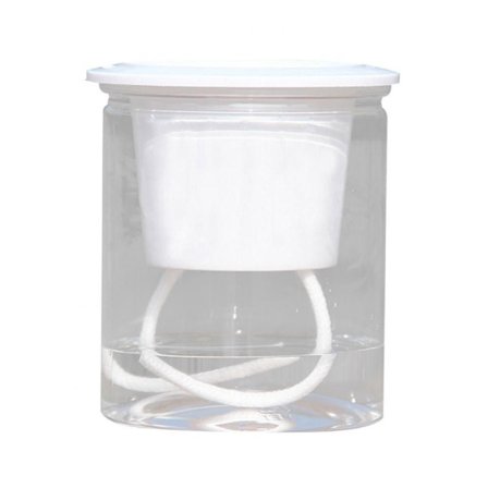 Itsekasteluruukut Läpinäkyvät kasviruukut Kukkaruukut