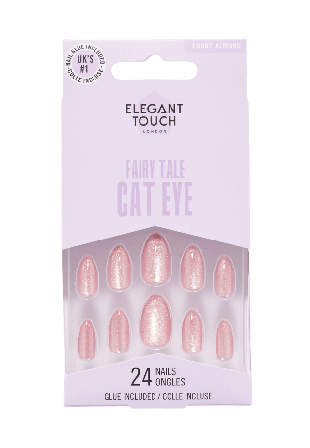 Elegant Touch Gel Finish Fairy Tale Cat Eye - Aurora Lösnaglar & dekoration Unisex 25G