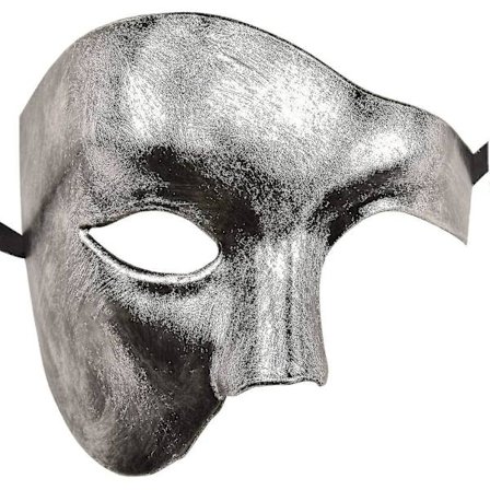 Herremaske Halloween Fantomet av Operaen Maskerade Maske