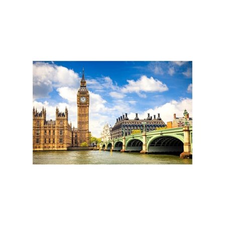 1000-palanen Maamerkki Silta Vene Puzzle Aikuisille ja Lapsille