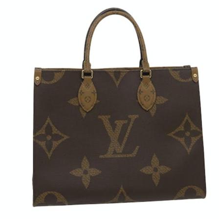 Louis Vuitton Vintage, Pre-owned Tote Bag Bruin, Dames, Maat:ONE Size