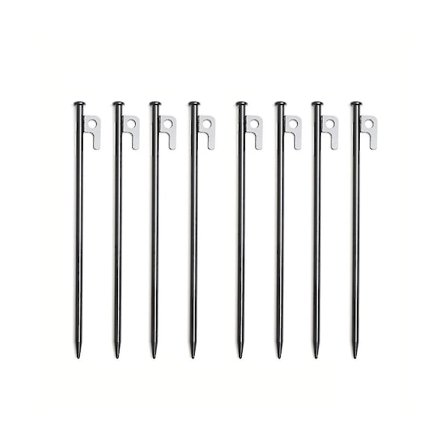 Rantanäyttely Naula 30cm Ulkona Vahva ja Pidennetty Leirin Naula Katos Teltta Retkeily Teräs Maanaula