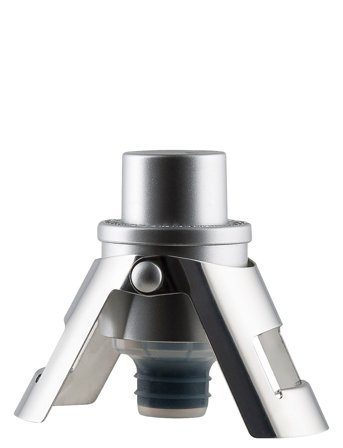 Champagne Bottle Stopper Pump It Silver Dorre