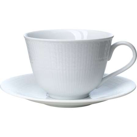 Rörstrand Snö Fat till Tekopp 45 cl | Dukning & Servering > Muggar & Koppar > Tefat | Bagaren och Kocken