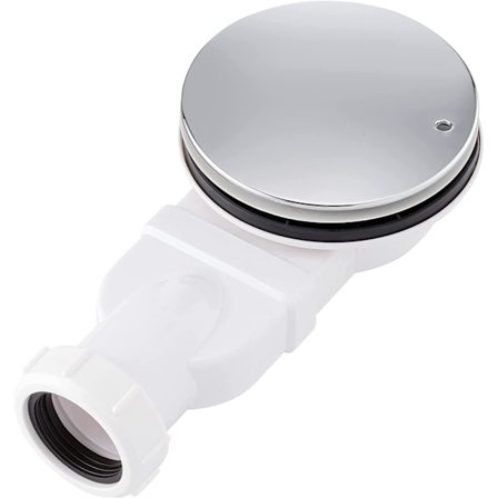 Dusjkanal, dusjkaravløp, kuppel, hvit