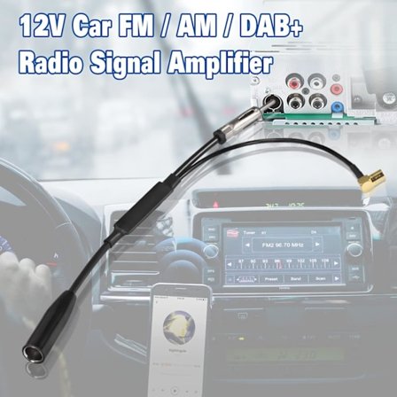 DAB-antennsplitter Bilsplitter SMB-adapter DIN-kontakt Bilantenn Bilradio DAB-antenn för bilradio Pioneer Sony Kenwood Alpine JVC