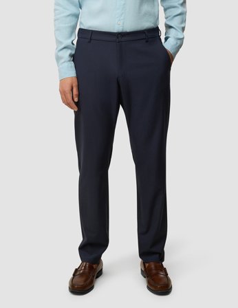 Shaping New Tomorrow - Tech Linen Pants - Midnight Blue - Male - 34/32