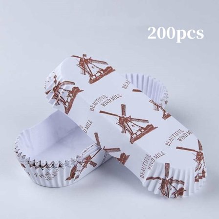 200 STK Brødpapir Bakekopper 2 2