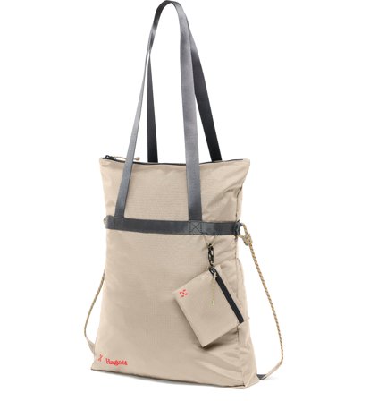 Haglöfs Brand Tote Chalk Beige - 1-SIZE