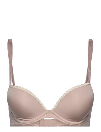 Customized Lift Lingerie Bras & Tops Push Up Bras Lyserød Calvin Klein