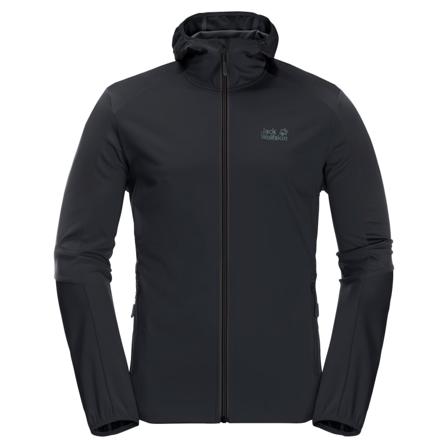Jack Wolfskin Men's Go Hike Softshell Men soft shell jackets Black XXL