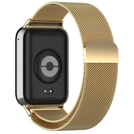 Xiaomi Smart Band 8 Pro milanesisk metallrem - Guld