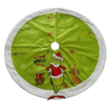 81 cm Joulukuusen Helmapohja Grinchin Joulumatto Koristeet