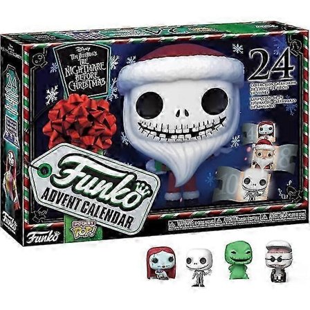 Adventskalender: The Nightmare Before Christmas - 24 lomme-Pop! Vinyl Data