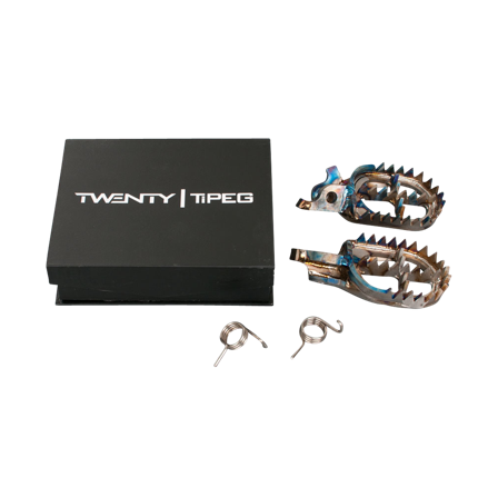 Twenty TiPeg Titanium Foot Pegs - KTM 250 SX-F 2005-2015