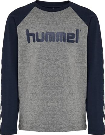 Hummel Kids' Hmlboys T-Shirt L/S Men long-sleeved sweaters Blue 152