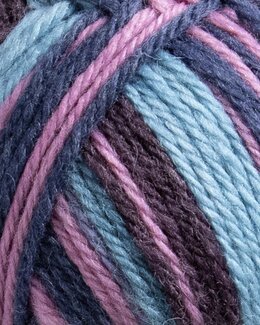 Garn Järbo Raggi 150 g Lila/blau multi