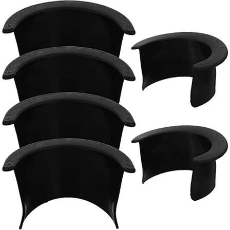 6st biljardbordsfickor liner biljard liner ersättningsdel, 4 hörn 2 sido hörn liners för stötfångare biljardbord biljard ersättning Acc