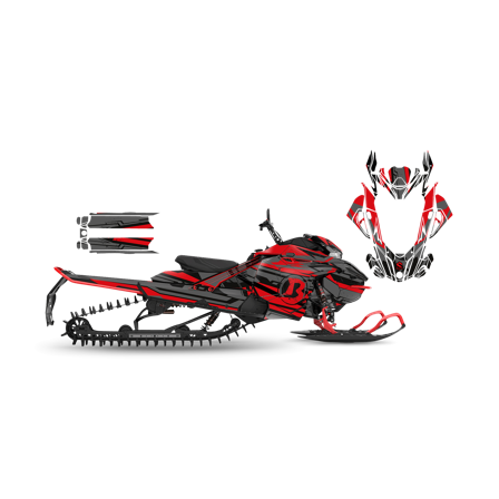 Tarrasarja SweTown Igor-Punainen - Lynx Boondocker RE 3900 850 E-Tec 2019-2020