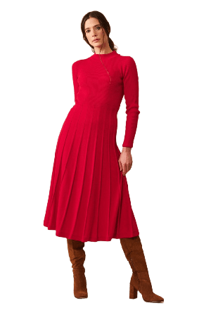 Jumperfabriken Joanne Dress Klänningar Dam Röd XS