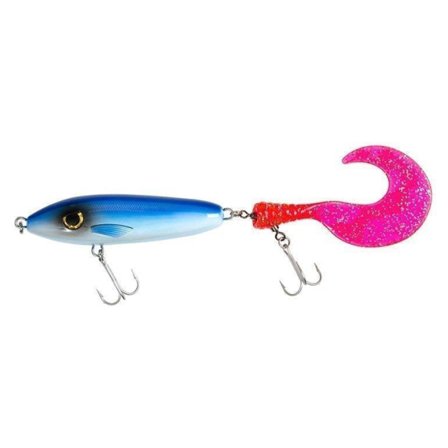 Fladen Scary Tail 80g - Blå/Silver