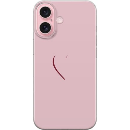 Yhteensopiva Puhelinkuori Apple Apple iPhone 16 SoftPinkLove