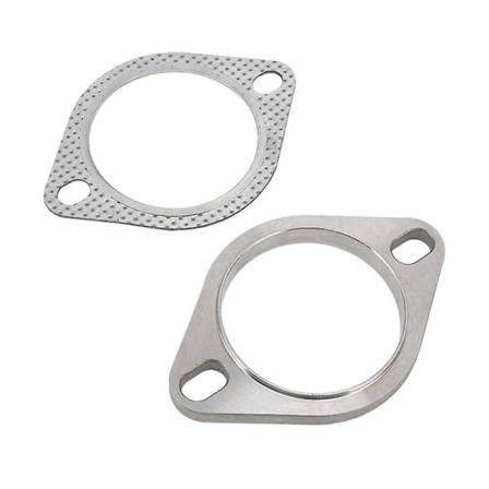 Eksos Downpipe Flens 3in Eksos Flens Tilkoblingssett Anti Deformasjon for Eksos Catback Headers