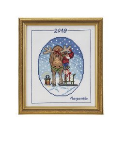 Broderikit Årstomte 2018