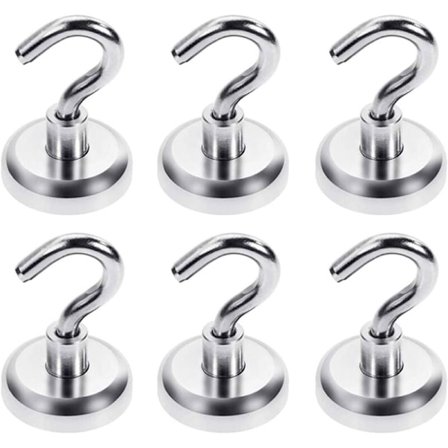 Magnetisk krog - 32 mm - Neodym magnetisk krog - Holder 36 kg (80 LBS) - Super kraftig