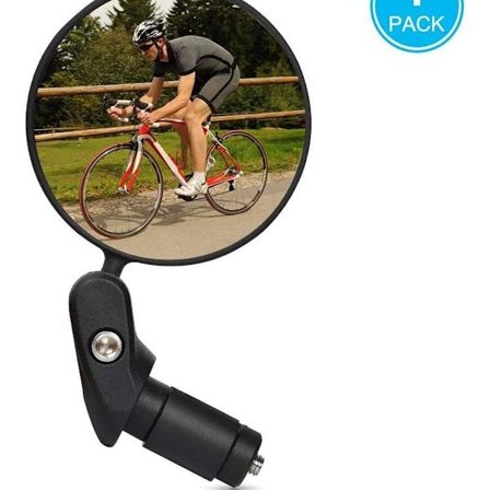 Cykel bakspejl, foldbart, justerbart cykel spejl, styrspejl KLB