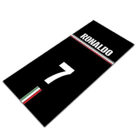 Ronaldo No.7 Strandhåndklæde, Ekstra Stort Rejse Mikrofiber Strandhåndklæde, Svømmer Hurtigtørrende Håndklæde Damer Mænd Damer Sandtæt Strandhåndklæde