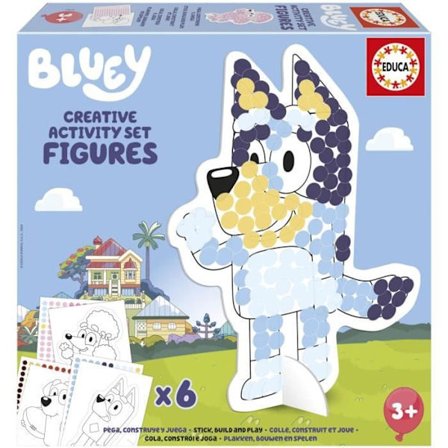 Kreativt set - EDUCA - Bluey Creative Activity Set 3D