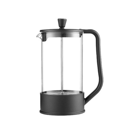 1000ml 1l Hushållsmanuell Presskanna Enkel Tryckkanna Kaffe Bryggkanna Fransk Filter Te Bryggare